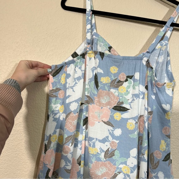 Torrid 00 fit and flare floral print tank top - Picture 10 of 14